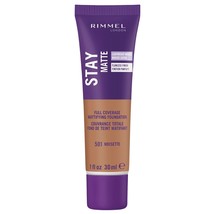 Rimmel London 501 Noisette Stay Matte Full Coverage Foundation 1 Fl Oz 30 mL - $9.99