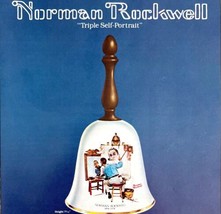 Norman Rockwell Commemorative Bell 1979 Advertisement Danbury Mint DWKK14 - £18.68 GBP