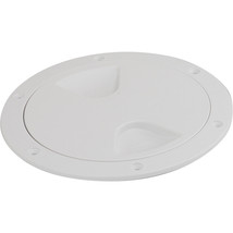 Sea-Dog Screw-Out Deck Plate - White - 4&quot; - £19.00 GBP