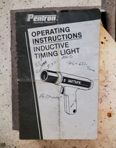 Operating Instructions Inductive Timing Light by Pentron Products 1988 S... - $289.77 MXN Operating Instructions Inductive Timing Light by Pentron Products 1988 S... - $289.77 MXN