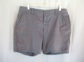 Toad and Company shorts Letty short women&#39;s Size 14 gray inseam 8&quot; - $16.61