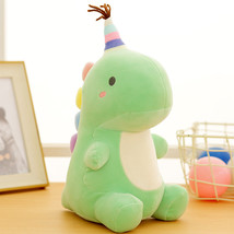 Soft Lovely Dinosaur Plush Doll Cartoon Stuffed Animal Dino Toy For Kids Baby Hu - £13.18 GBP