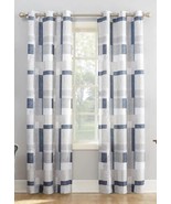 No. 918 NAVY Blockade Geometric ~ Semi-Sheer ~ Grommet Curtain Panel ~ 4... - $522.62 MXN