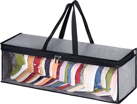 Hat Organizer for Baseball Caps Holder Large Hat Storage Bag Rack with Double Ca - £10.81 GBP