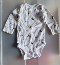 Infants Carters Just One You Size 12 Month Dinosaur One Piece Outfit Lon... - $8.99