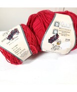 Yarn Bee Soft &amp; Sleek DK Magenta #09 dark pink low pill fiber acrylic - $7.01 CAD