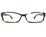 Jimmy Choo Eyeglasses Frames JC41 9DT Navy Blue Tortoise Crystals 53-14-130 - $60.56