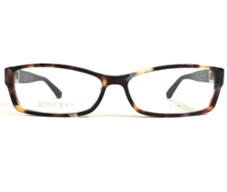 Jimmy Choo Eyeglasses Frames JC41 9DT Navy Blue Tortoise Crystals 53-14-130 - £47.86 GBP