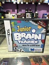 Junior Brain Trainer -- Math Edition (Nintendo DS, 2011) Complete Tested! - £6.96 GBP