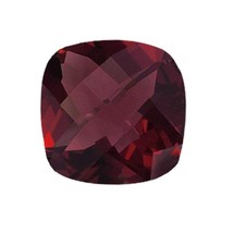 Natural Mozambique Garnet Cushion Checkered Cut Shape AAA Quality from 5MM-12MM - £10.89 GBP