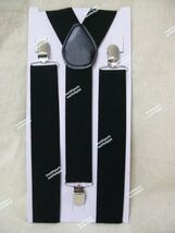 Black Suspenders Santa Claus Elf Christmas Costume Gangster Casino Deale... - €7,55 EUR