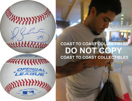 Hector Sanchez San Francisco Giants signed autographed baseball COA exac... - £42.81 GBP
