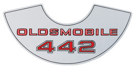 Reproduction 442 Air Cleaner Decal 1969-1972 Oldsmobile 442 and Cutlass Models - £15.97 GBP