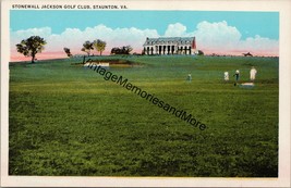 Stonewall Jackson Golf Club Staunton VA Postcard PC304 - £3.98 GBP