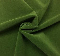 Ballard Designs Performance Velvet Green Furniture Fabric By The Yard 55&quot;W - £28.76 GBP