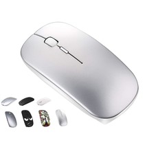Tsmine Wireless Bluetooth Charger Computer Mouse for MacBook Air Mac Pro... - $37.99
