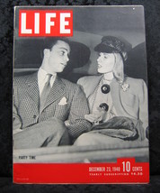 Life Magazine December 23, 1940 Volume 9 No. 26 Party time - £7.83 GBP