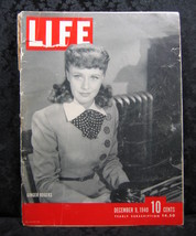 Life Magazine December 9, 1940 Volume 9 No. 24 Ginger Rogers - $9.99