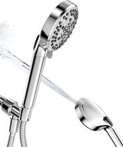 JDO Shower Head with Handheld, 10 Spray Settings High Pressure Hand Held Shower - £30.11 GBP