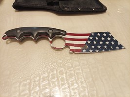 Wartech HWT214 Proud Of America Cleaver Fixed Blade Hunting Knife 8&quot; - €16,09 EUR