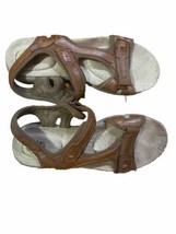 Earth Shoe Gelron 2000   Leather Women Sandals Shoes Size 10 - £21.04 GBP