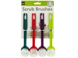 Case of 12 - Multi-Purpose Round Head Scrub Brushes - $91.32