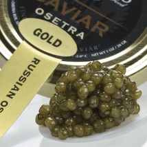 Osetra Golden Imperial Malossol Caviar -  Farm Raised - 8 oz, glass jar - £1,173.85 GBP