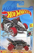 2020 Hot Wheels #211 Street Beasts 8/10 TURBO ROOSTER Black w/Red Whls Gray RAsp - £5.89 GBP