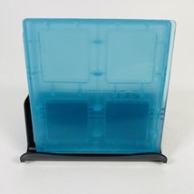 Official OEM Nintendo DS 8 Cart Original Storage Clamshell Case Teal Aqua Blue - £6.84 GBP
