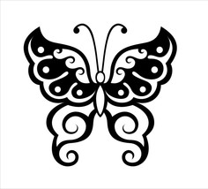 Butterfly vinyl sticker - many colours to choose from - £2.75 GBP