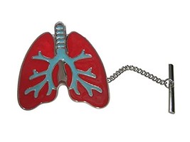 Colorful Anatomical Medical Pulmonary Lung Tie Tack - $29.99