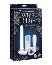 White Nights Pleasure Kit - Pocket Rocket - Bullet Vibrator &amp; Cock Ring - £41.81 GBP