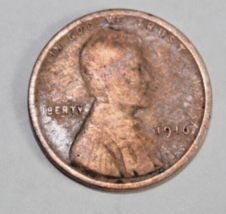 1916  penny, no mint - $66.49