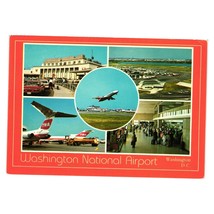 Vintage Washington National Airport Postcard DC Travel Vacation Planes Airport - $9.50