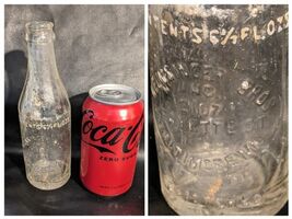 Vintage Neunsinger Bros Slug Plate Clear Bottle Baltimore MD Circa 1900s... - €26,83 EUR