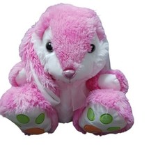 Bunny Rabbit Plush 15&quot; Large Bow Stuffed Animals - £18.26 GBP
