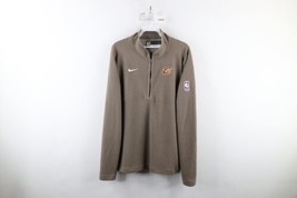 Nike NBA Authentics Mens Medium Cleveland Cavaliers Basketball Half Zip Sweater - £44.38 GBP