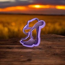3d printed Plastic Cookie Cutter - Boots And Hat - £3.86 GBP