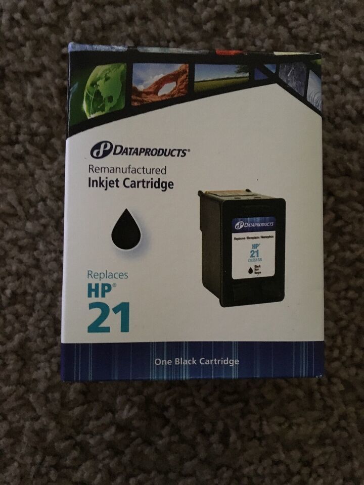 Dataproducts Remanufactured Inkjet Cartridge for HP 21 Black NEW! —1012