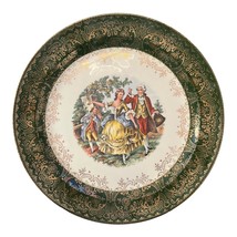 Vintage Smith Taylor USA Colonial Courting Couple Decorative Plate – Gre... - $24.00