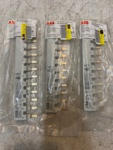 3 Quantity of ABB Miniature Circuit Breaker Busbar Controls PS3/12/16BP (3 Qty) - £39.04 GBP