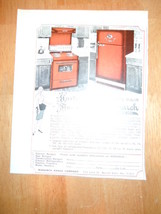 Vintage Monarch Kitchen Appliances Print Magazine Advertisement 1966 - £3.11 GBP