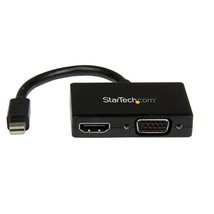 StarTech.com Mini DisplayPort to HDMI and VGA - 2 in 1 Travel Adapter - ... - £31.12 GBP