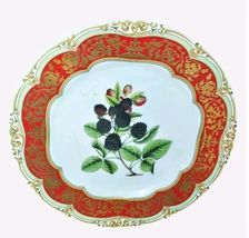 An item in the Pottery & Glass category: Vintage Andrea by Sadek Winterthur Blackberry Dessert Plate Replacement 8 inch