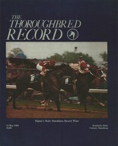 1983 - May 11th Thoroughbred Record Magazine - SUNNY&#39;S HALO on cover Ex. Con - £19.66 GBP