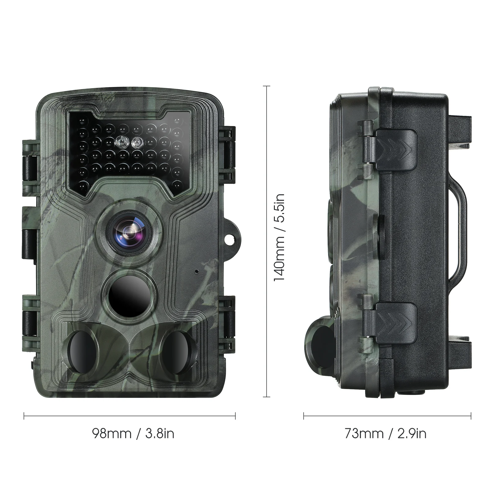Sporting 36MP 1080P Trail and Game Camera with Night Vision 3 PIR Sensors IP66 W - £35.97 GBP