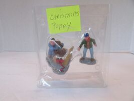 Lemax Village 52029 Christmas Puppy Figurine Retired 2005  L135 - $7.55