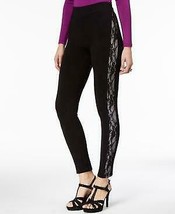 Thalia Sodi Lace-Trim Leggings, Size Small - £23.43 GBP