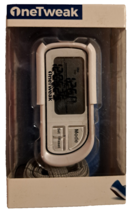 OneTweak EZ-1 Pedometer for Walking. 3D Tri-Axis Clip-On  NEW - $22.72
