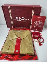 Dear Delta Sigma Theta Sorority Box Set AEO Block Military Dress &amp; Bracelet XXXL - £46.97 GBP